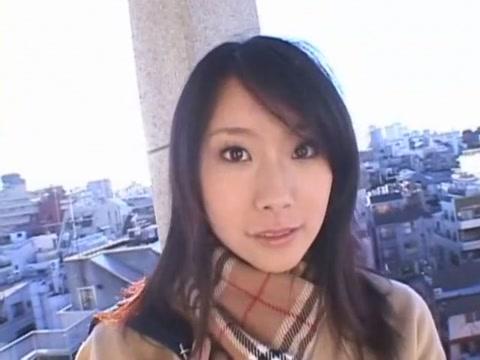 Exotic Japanese chick Naho Ayakura in Crazy Blowjob/Fera, Girlfriend JAV movie - 1