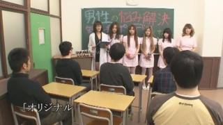 Teen Blowjob Horny Japanese girl Jun Mamiya, AIKA, Maki Takei in Exotic Medical, Handjobs JAV movie Taylor Vixen