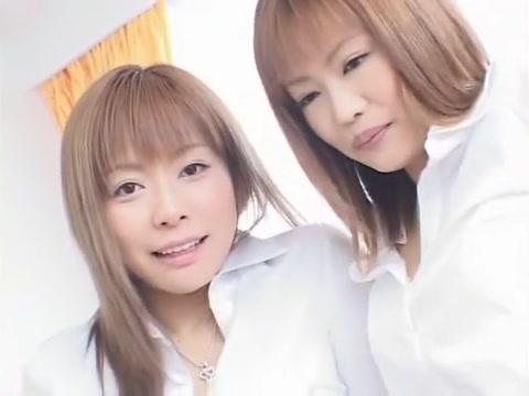 Best Japanese girl Aya Nitta, Saki Koizumi in Horny Threesomes JAV clip - 2