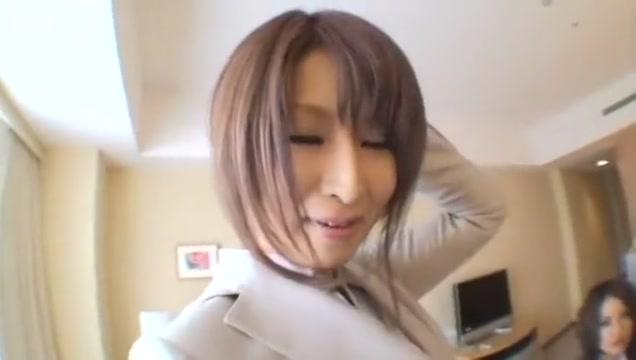 Horny Japanese model Sayumi Kusunoki, Akane Ito, Yoshie Yamashita in Fabulous Fingering, Group Sex JAV video - 1
