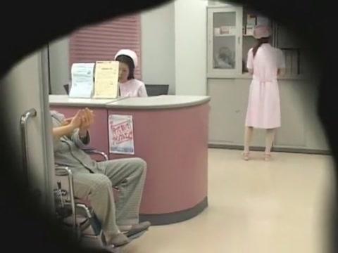 Horny Japanese chick Hinata Komine, Luna Kanzaki, Nozomi Osawa in Amazing Nurse/Naasu, Voyeur JAV scene - 1