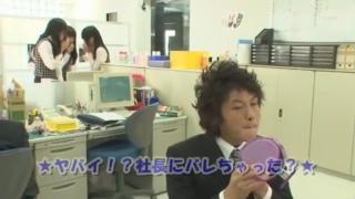 Step Dad Incredible Japanese girl Kotomi Asakura, Aiko Hirose in Amazing Office JAV video Cuminmouth