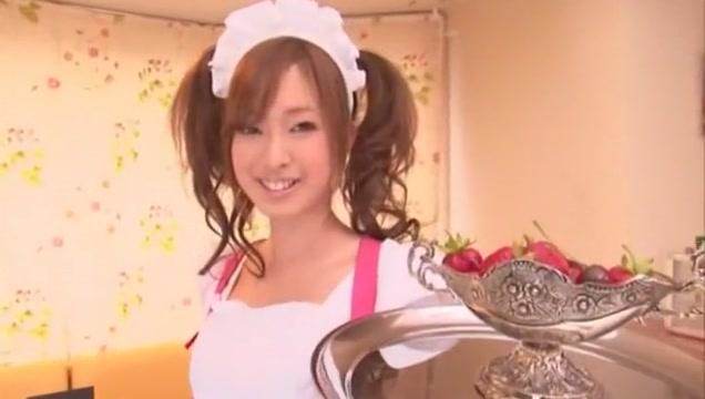 Students  Horny Japanese slut Emiri Seo in Best Maid/Meido, Girlfriend JAV clip Tia - 1