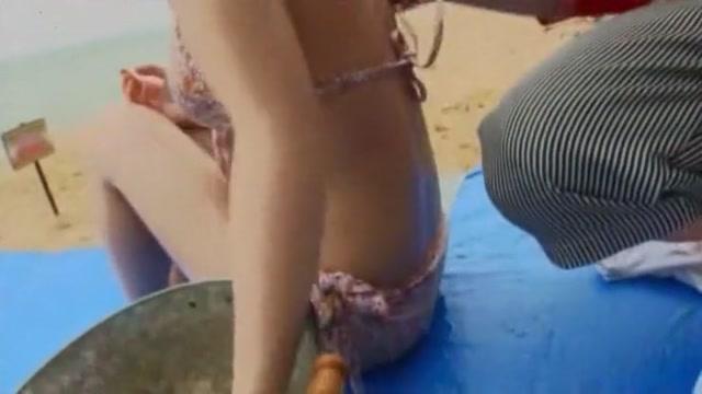 Best Japanese girl Mio Yamashiro, Mai Takakura, Rui Hazuki in Horny Outdoor, Beach JAV video - 2