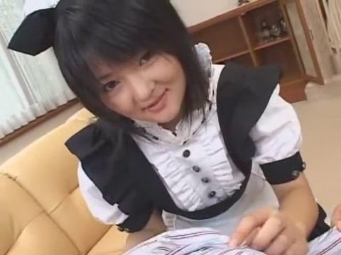 Horny Japanese whore Hitomi Yoshino, Miku Hoshino in Best Cunnilingus, Girlfriend JAV video - 1