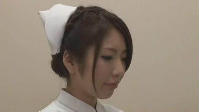 Horny Japanese slut Chiharu Nakai in Fabulous Nurse/Naasu, Blowjob/Fera JAV movie - 1
