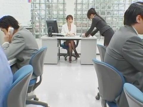 Friend Amazing Japanese chick Hikari Hino in Fabulous Secretary, Compilation JAV video Footworship