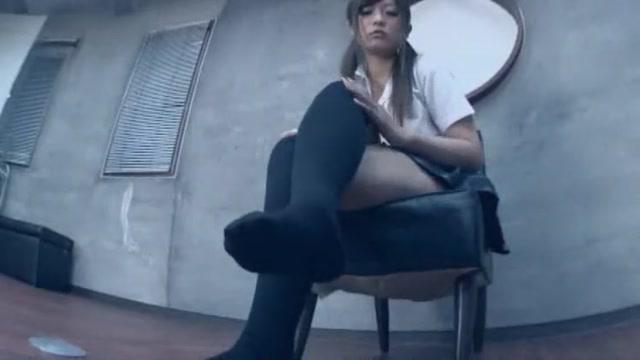 Best Japanese girl Haruki Sato in Fabulous Foot Job/Ashifechi, Stockings/Pansuto JAV clip - 1