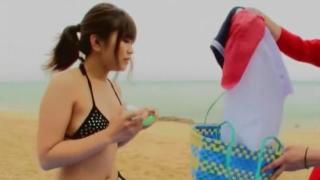 Fantasy Hottest Japanese chick Rin Momoi, Mio Yamashiro, Mai Takakura in Crazy Beach, Masturbation/Onanii JAV video 4tube