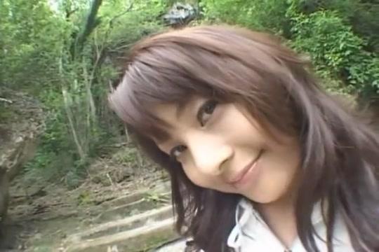 Handsome  Amazing Japanese girl in Crazy Outdoor, Solo Girl JAV movie Interracial Porn - 1