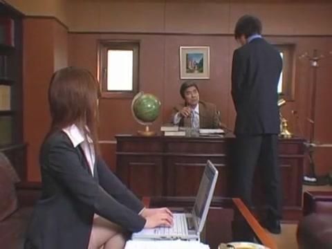 Hottest Japanese girl in Incredible Secretary JAV scene - 1