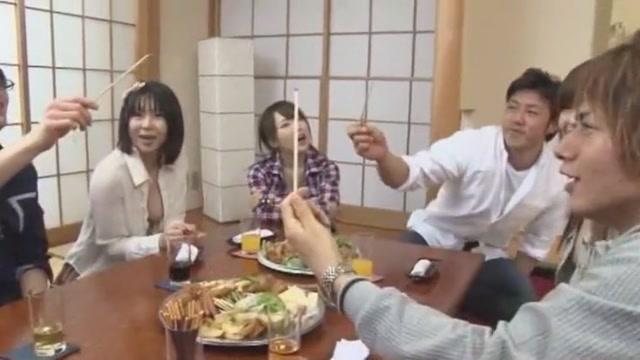 Best Japanese chick Riri Kouda, Mikan Kururugi in Incredible JAV video - 1