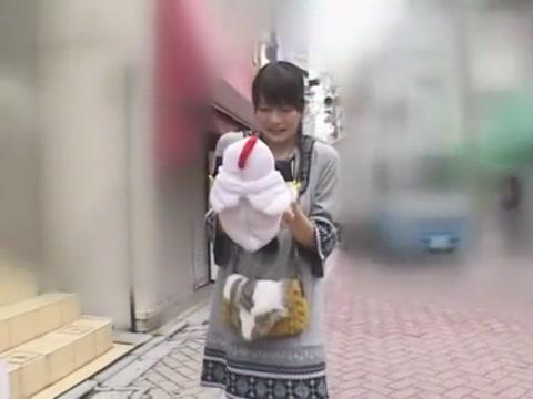 Backshots  Incredible Japanese girl Anje Hoshi in Exotic Blowjob/Fera, Voyeur JAV clip Assfucked - 2