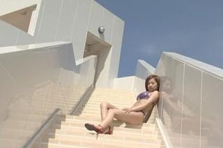 Spooning Best Japanese model Ryo Uehara in Amazing JAV video 19yo