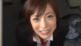 Boquete Horny Japanese chick Aya Sakurai in Exotic Secretary JAV scene Bunduda