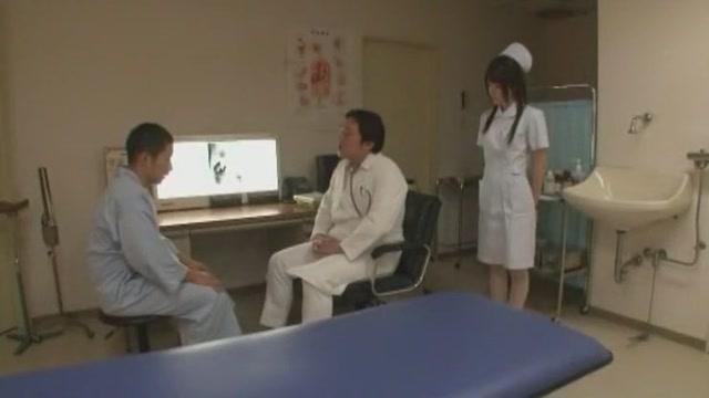 Amatoriale  Amazing Japanese chick Yui Uehara in Crazy DP/Futa-ana, Medical JAV movie Dicksucking - 1