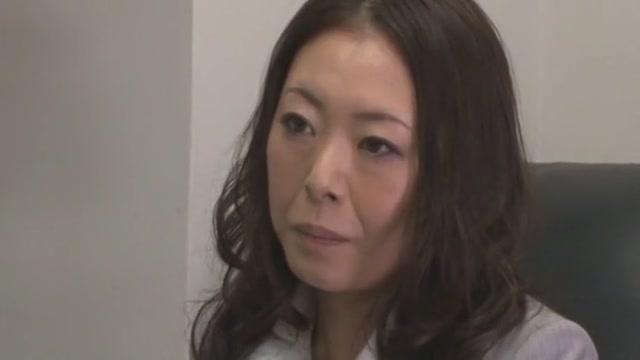 Hottest Japanese slut Tsuyako Yoshino, Reiko Godai in Fabulous Secretary, Facial JAV scene - 1