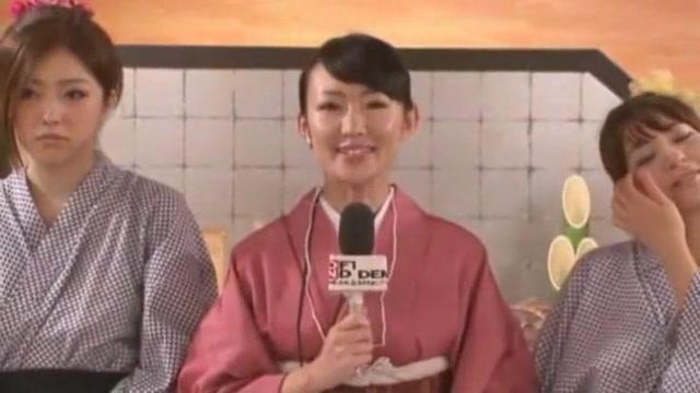 Hottest Japanese whore Megu Fujiura, Risa Kasumi, Ai Haneda in Incredible Babysitters, Strapon JAV clip - 1