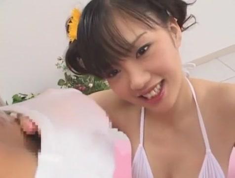 Skinny Hottest Japanese chick Mai Nadasaka in Crazy Babysitters, Cunnilingus JAV movie Dick Sucking