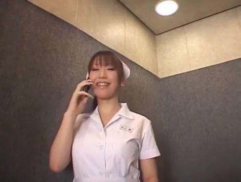 Stepsis  Best Japanese girl Karen Hasumi in Horny Nurse JAV video Gonzo - 1