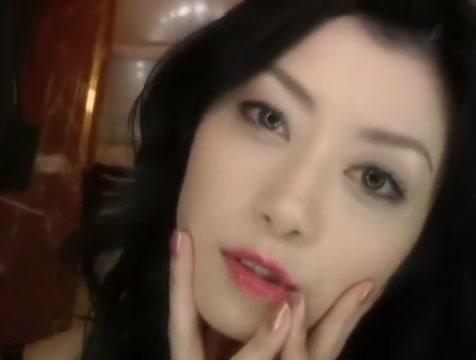 Fabulous Japanese slut Maki Hojo in Amazing Threesomes, Masturbation JAV video - 2