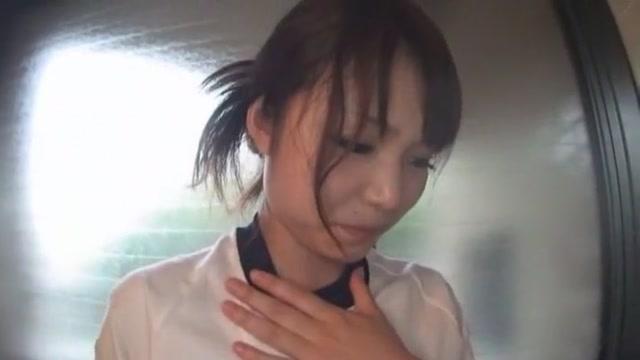 Ball Busting  Horny Japanese girl Megumi Shino in Incredible Blowjob, POV JAV scene Ebony - 1