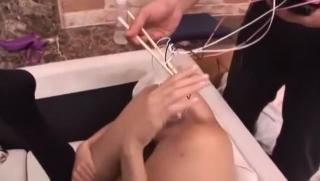 Soles Horny Japanese girl Yuki Natsume in Exotic Stockings, Masturbation JAV scene Thai