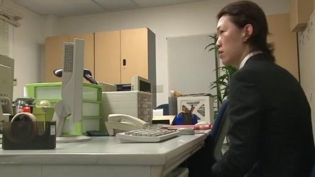 Amazing Japanese slut Miwako Yamamoto in Exotic Office, Secretary JAV clip - 2