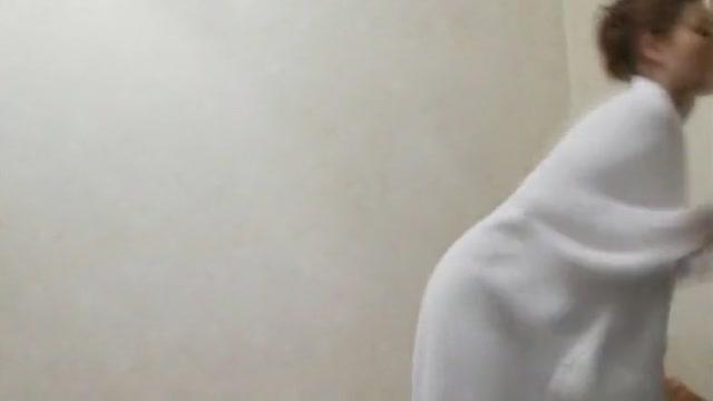 Horny Japanese slut Sakura Kotobuki in Incredible Showers, Lingerie JAV movie - 1