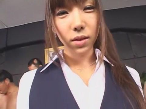 Public Sex  Crazy Japanese whore Serina Hayakawa in Horny Secretary, Masturbation JAV scene Caseiro - 2