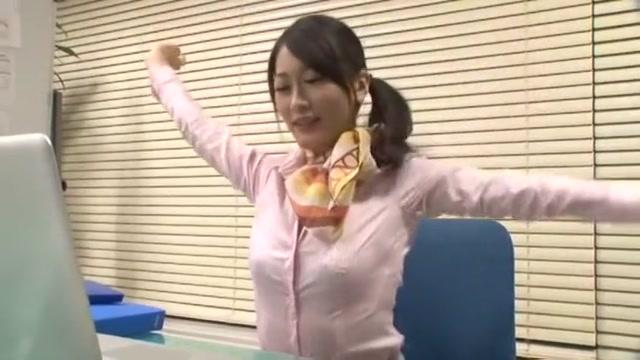 Fabulous Japanese girl Aoki Misora in Incredible POV, Secretary JAV movie - 2