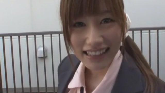 Amazing Japanese chick Chika Eiro in Incredible Office, Doggy Style JAV scene - 1