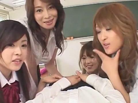 Amazing Japanese model Rei Kitajima, China Yuuki, Reika Kudo in Crazy Lesbian, Fingering JAV video - 1