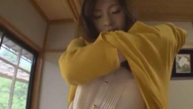 Exotic Japanese model Riko Aduchi in Amazing Voyeur, Fingering JAV scene - 2