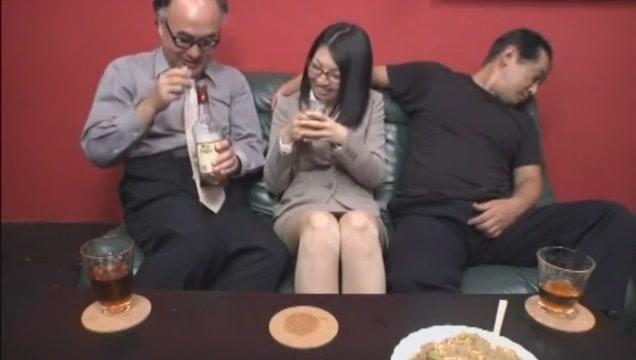 Fabulous Japanese chick Shizuka Kitatani, Riko Shinoki, Shihori Endo in Amazing Threesome, Cumshot JAV video - 2