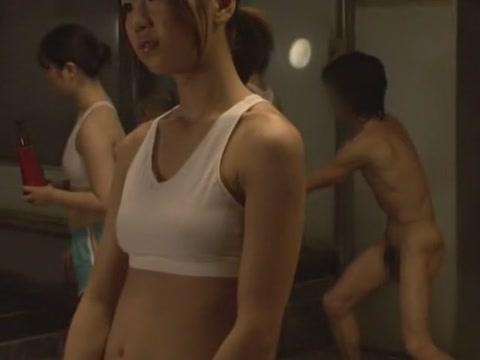 Amazing Japanese girl Yuna Hoshi, Rina Himekawa in Best Shower JAV movie - 1