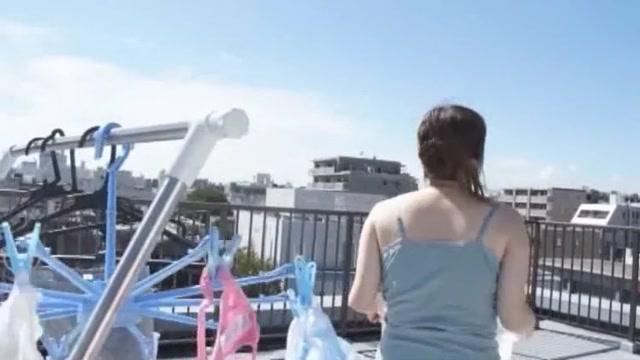 Horny Japanese chick Miki Sawaguchi in Fabulous Blowjob, Wife JAV video - 1